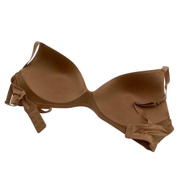 Skims Wireless Form T-Shirt Demi Bra Ochre - Picture 4 of 6